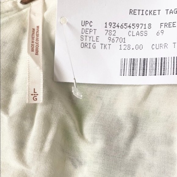 Free People All Mine Linen Dress. S - Picture 7 of 9